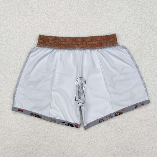 S0471 Baby Boys Summer Deer Hunting Trunks Swimsuits Swimwear