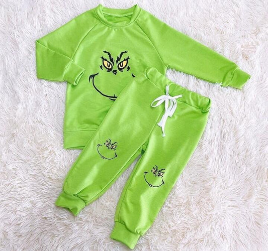 BLP0111 Christmas Boy Green Character Outfit