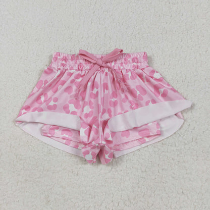 SS0587 Baby Girls Pink Leopard Summer Shorts Bottoms 5.27