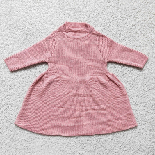 6 B0-20 Girl Pink Sweater Dress