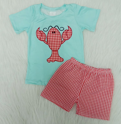 Sibling Lobster Shorts Outfits