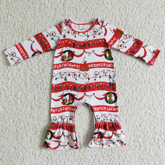 6 A22-1 Christmas Baby Long Sleeve Romper
