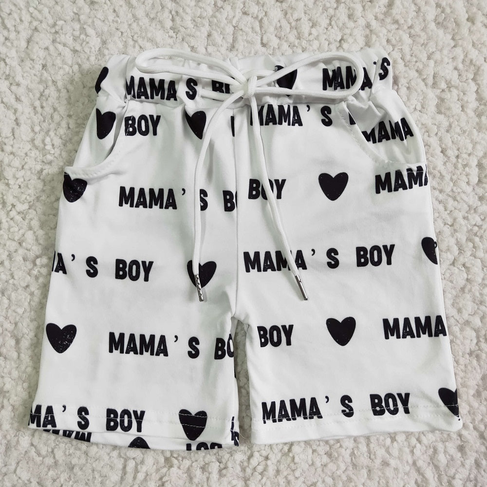 SS0020 Mama's Boy Drawstring Shorts