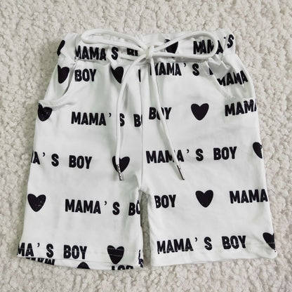 SS0020 Mama's Boy Drawstring Shorts