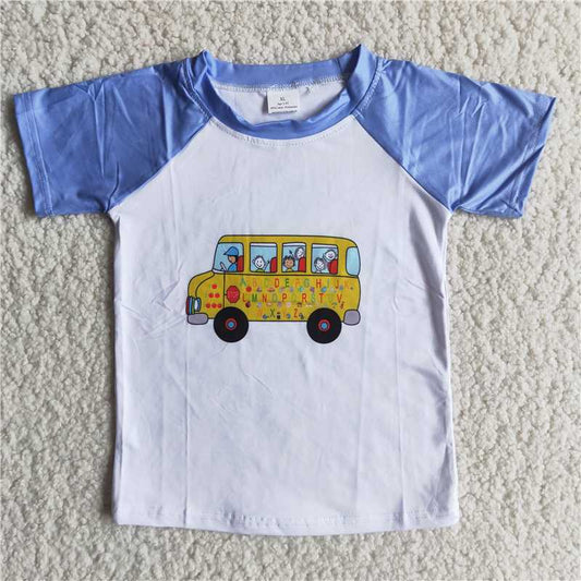 A11-9-2 Boys School Bus Shirts