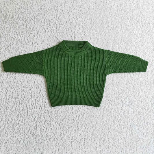 GT0031 Girl Green Sweater