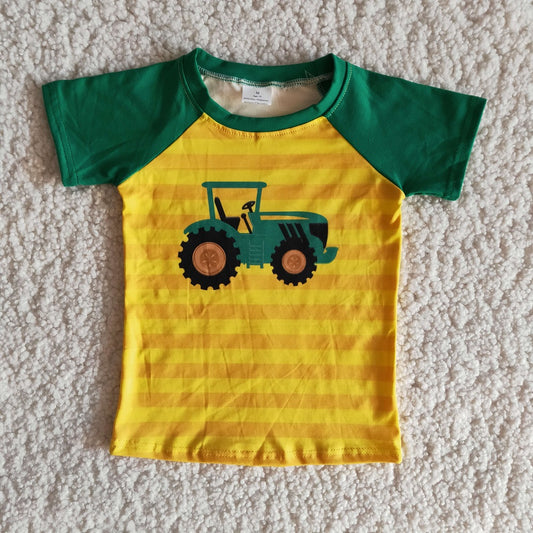 B11-3 Boys Tractor Shirts