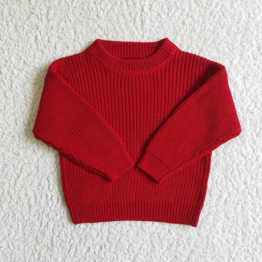 GT0032 Girl Red Sweater