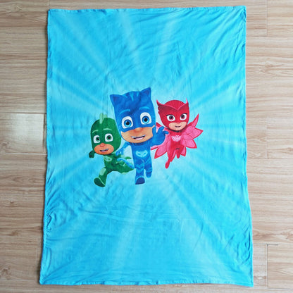 6 A16-1-29-43 inches Blankets Cartoon Character Blue