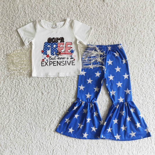 NC0002 July 4th Free Tassel Bell Outfit