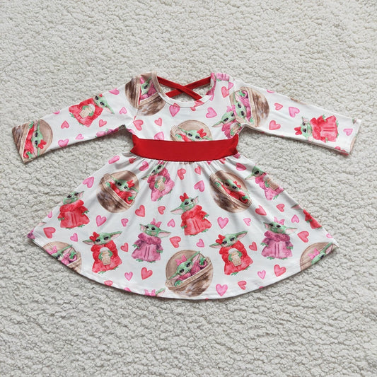 6 A2-4 Valentine Girls Dress