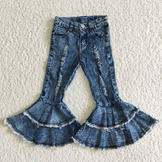 C1-13 Girls Blue Jeans