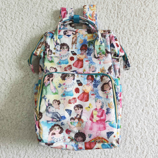 BA0003-M Cartoon Character Diaper Backpack