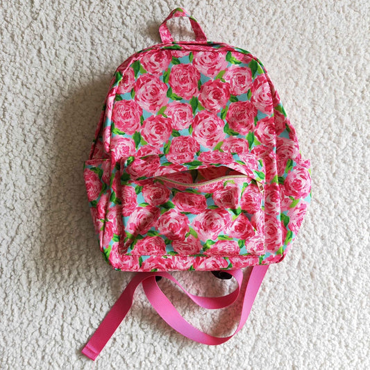 BA0022-M Kids Pink Rose Backpack