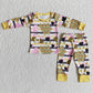 6 A31-2 / 6 C10-36 Sibling Boys Girls Striped Honey Bee Love Heart Pajamas