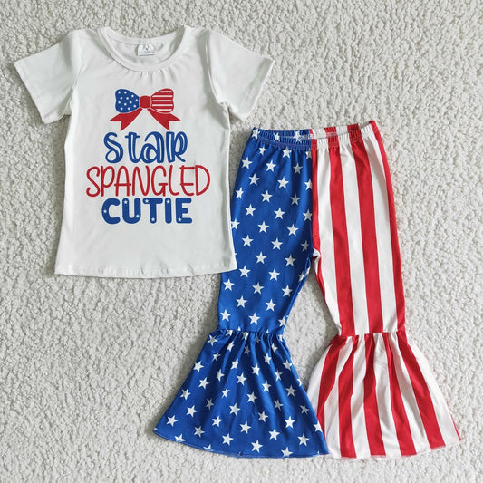 NC0006 Girls Star Spangled Cutie Bell Outfits