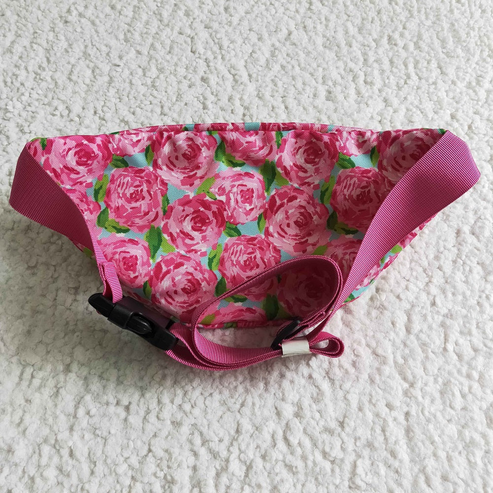 BA0023-M Girls Pink Floral Purse