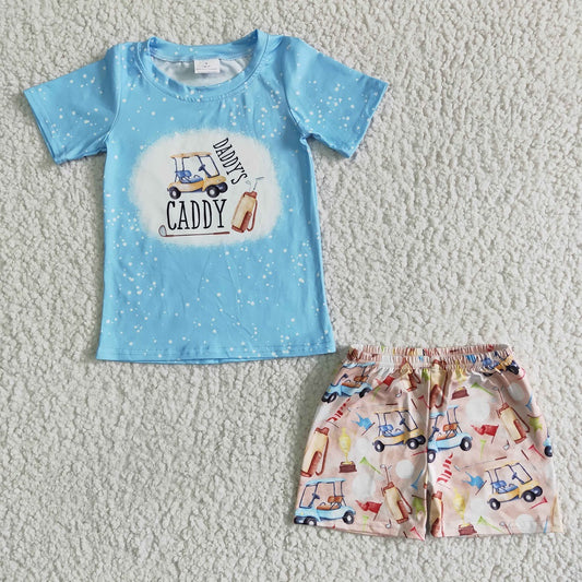 BSSO0024 Daddy's Caddy Boys Shorts Outfit