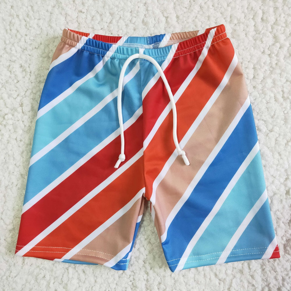 SS0005 Boys Striped Swimming Shorts