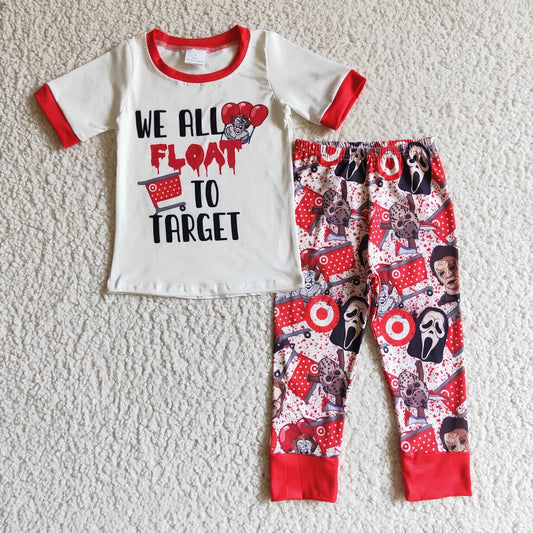 BSPO0019 Halloween Kids Target Scream Outfit