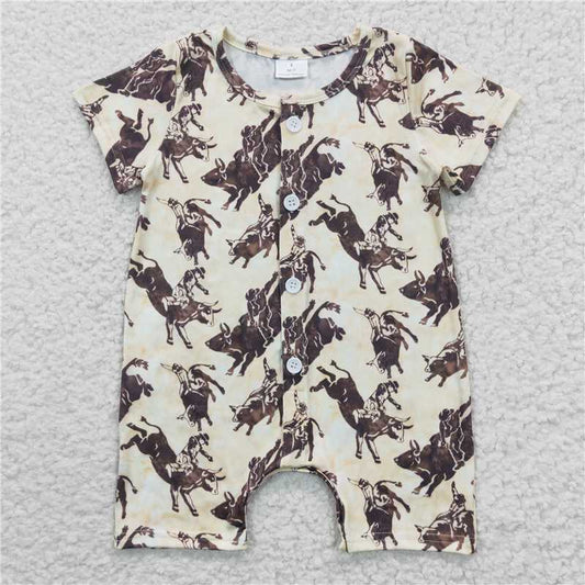SR0261 Riding Short Sleeve onesie