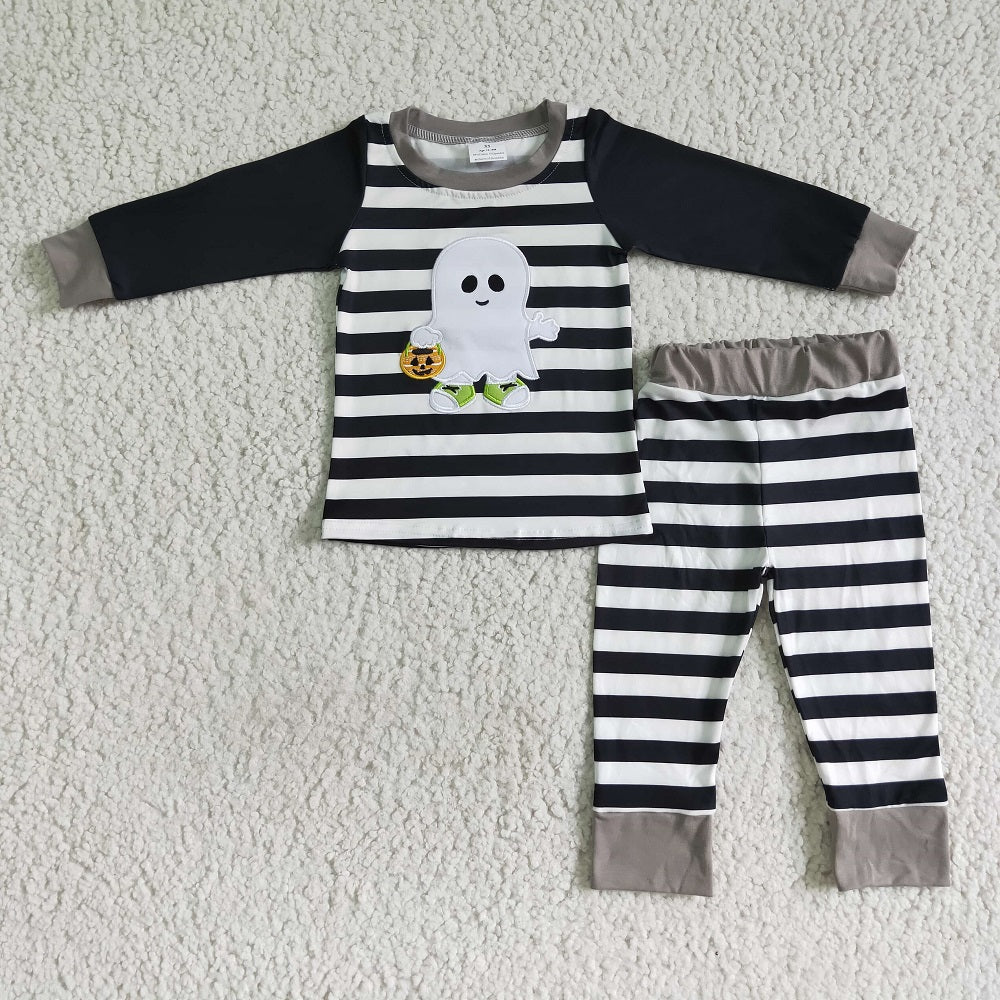 BLP0018 Baby boys ghost stripe pajamas pants clothes set