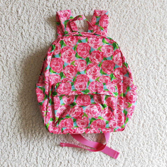 BA0022-M Kids Pink Rose Backpack