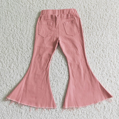 C13-1-2 Girls Pink Jeans