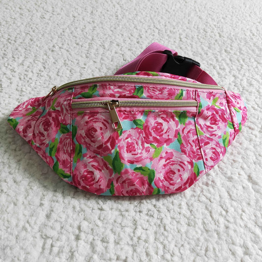 BA0023-M Girls Pink Floral Purse