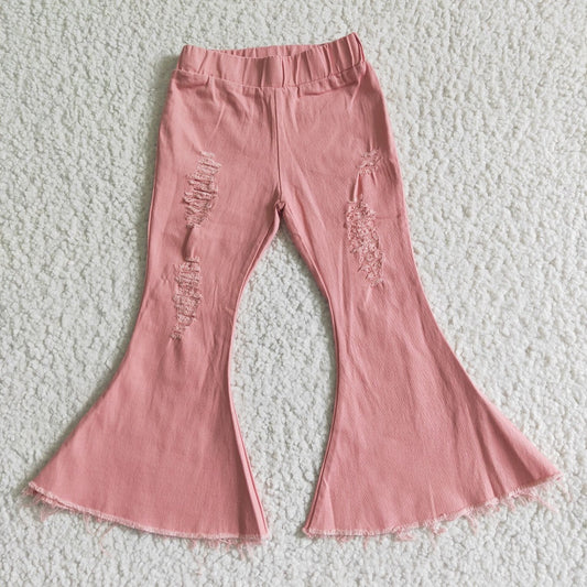 C13-1-2 Girls Pink Jeans